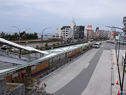 舞子駅前バスロータリー再整備に伴う上屋(南側)設置工事